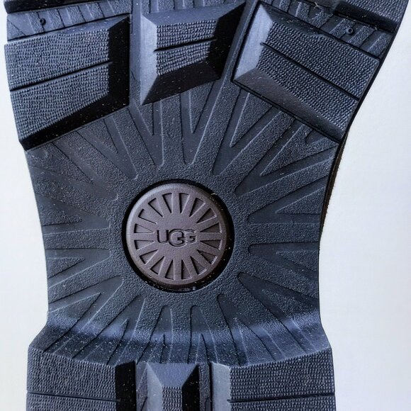 UGG Men's Biltmore Waterproof Leather Chelsea Boot in Cool Looking Dusted Cocoa - Picture 12 of 15